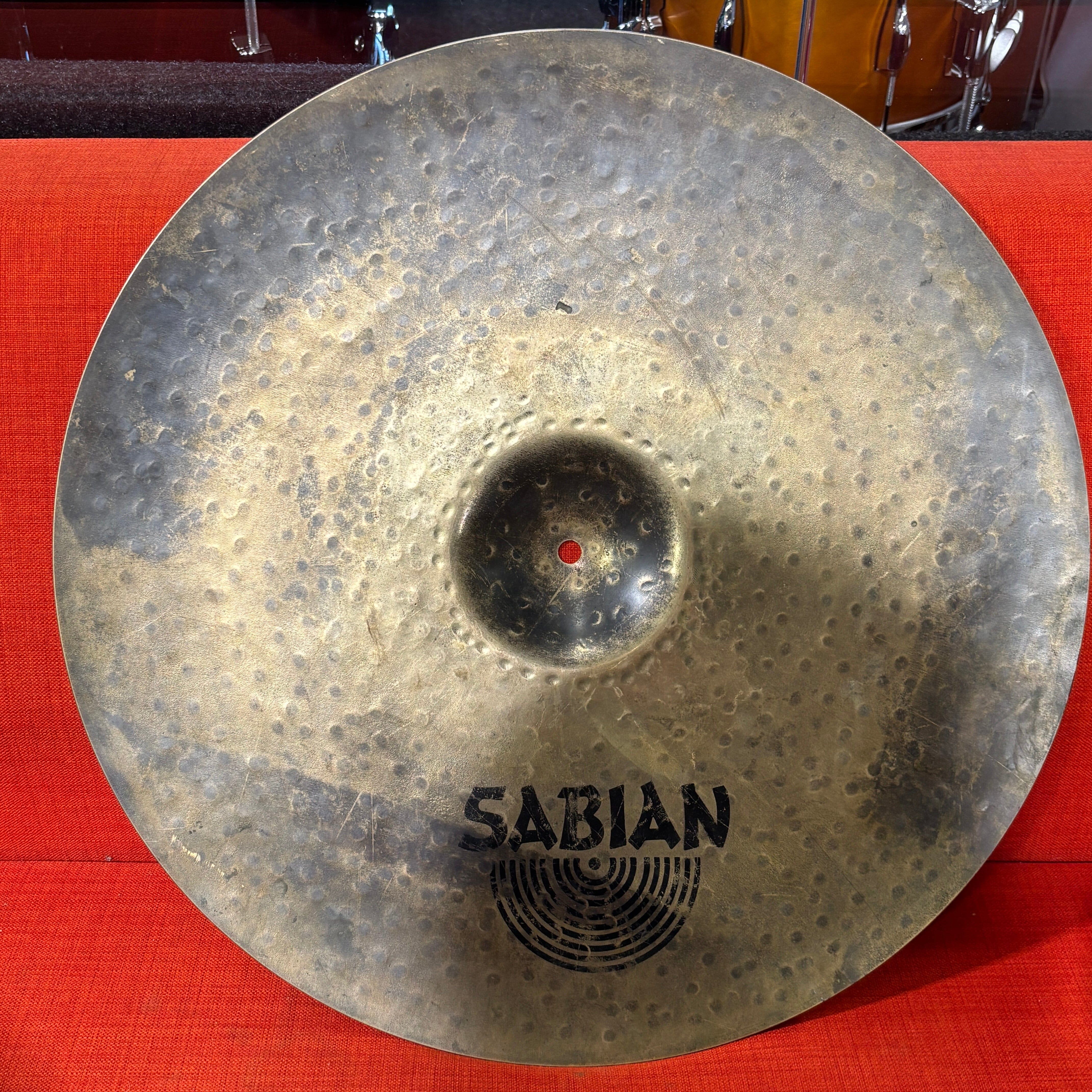 Sabian 22" HH Leopard Ride USED SABIAN CYMBAL Sabian 