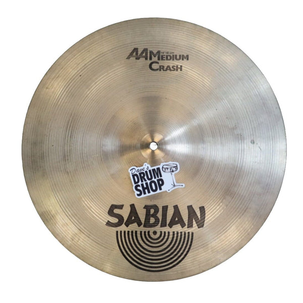 Sabian AA Medium Crash 16" Consignment cymbals Sabian 