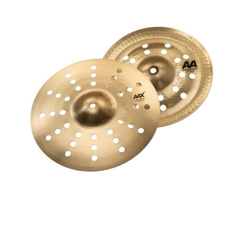 Sabian AAX/AA Mini Monster Stax Brilliant (25001SXB) NEW SABIAN CYMBALS Sabian 