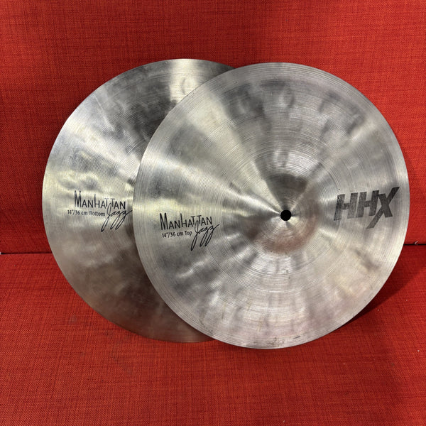 Sabian HHX Manhattan Jazz 14" Hi-Hats USED SABIAN CYMBAL Sabian 