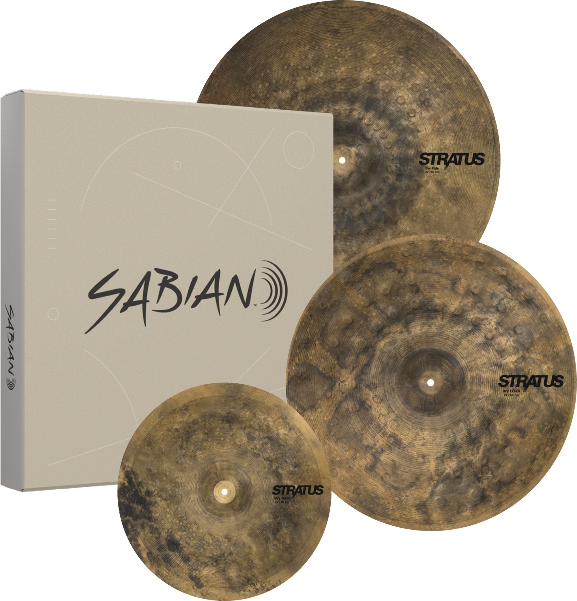 Sabian Stratus Dry Performance Set (SD5005) NEW SABIAN CYMBALS Sabian 