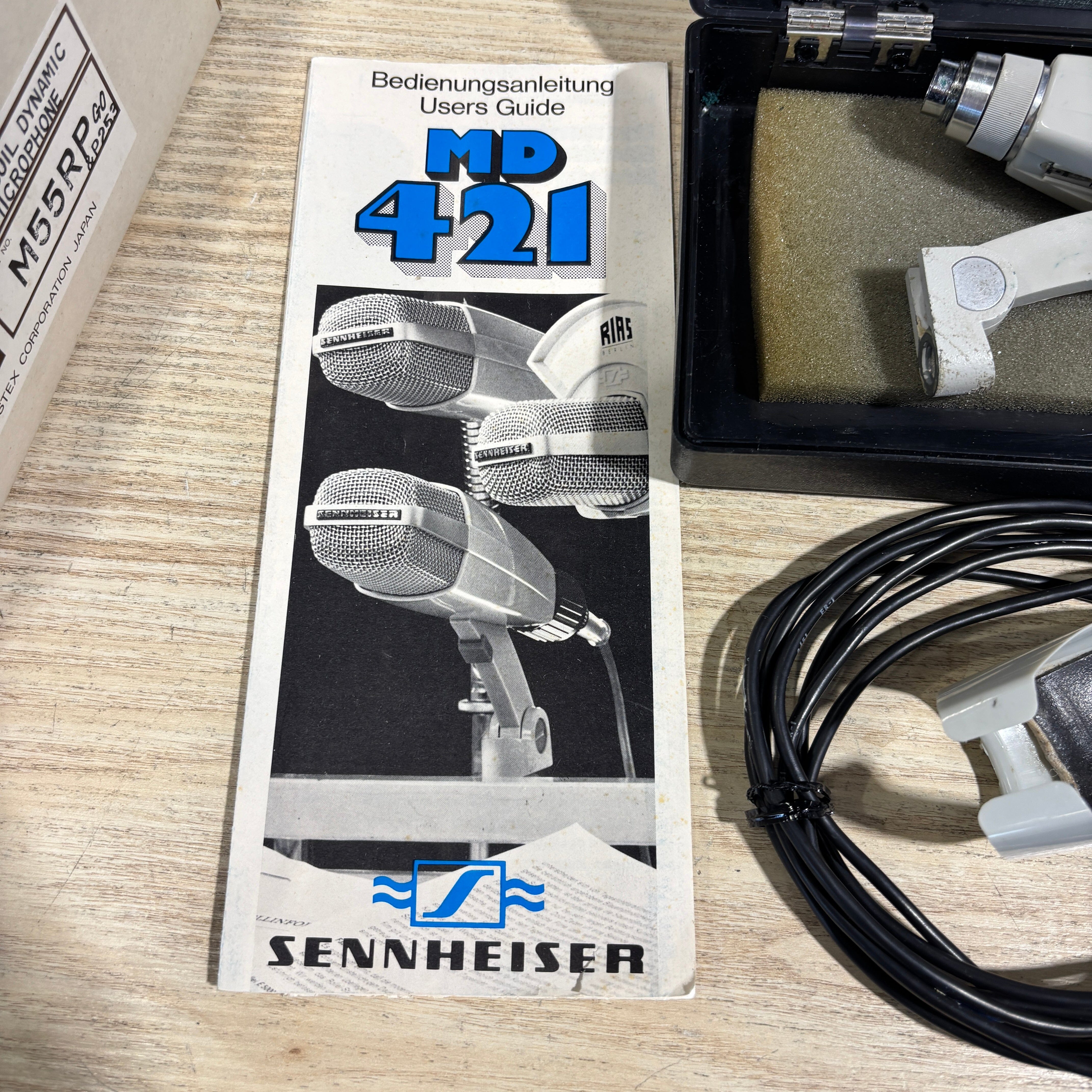 Sennheiser MD421N With Cable, Clip, Case CONSIGNMENT OTHER Sennheiser 