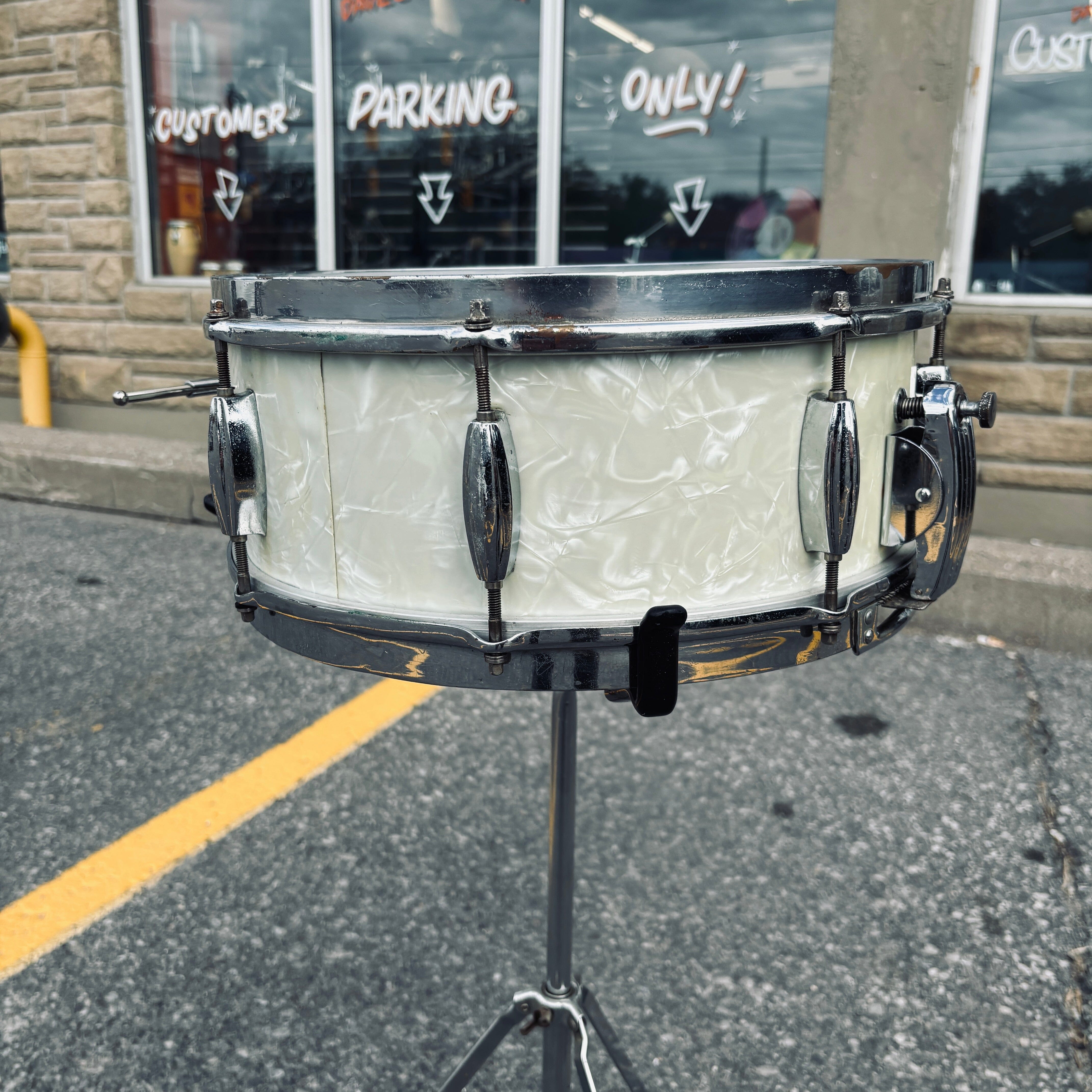 Slingerland 50s WMP 5.5x14 Chrome Hardware USED SNARE DRUMS Slingerland 