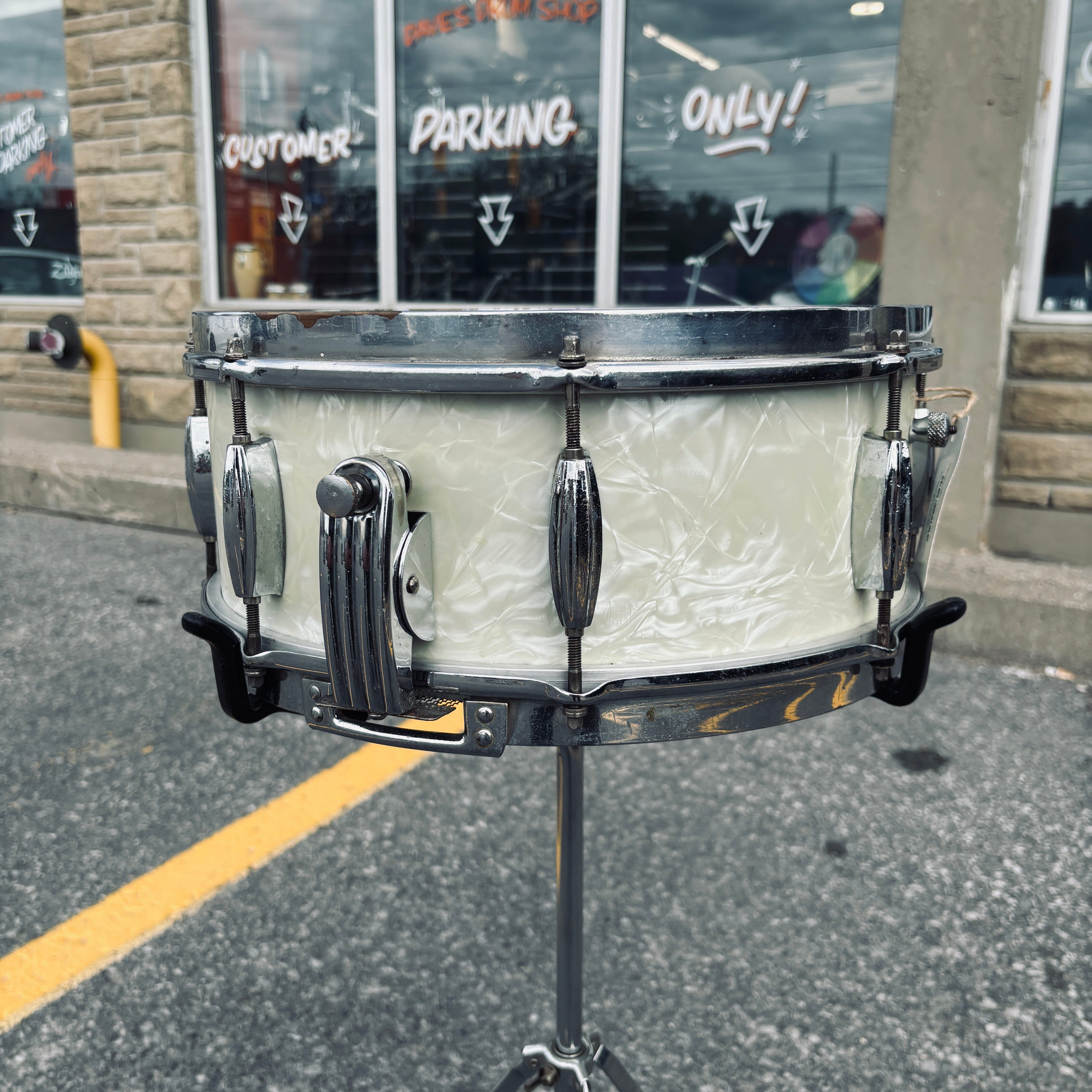 Slingerland 50s WMP 5.5x14 Chrome Hardware USED SNARE DRUMS Slingerland 