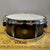 Slingerland 5.5x14 Mahogany/Poplar Snare, Black & Gold Lacquer, Nickel Hardware (USED) NEW SNARE DRUMS Slingerland 
