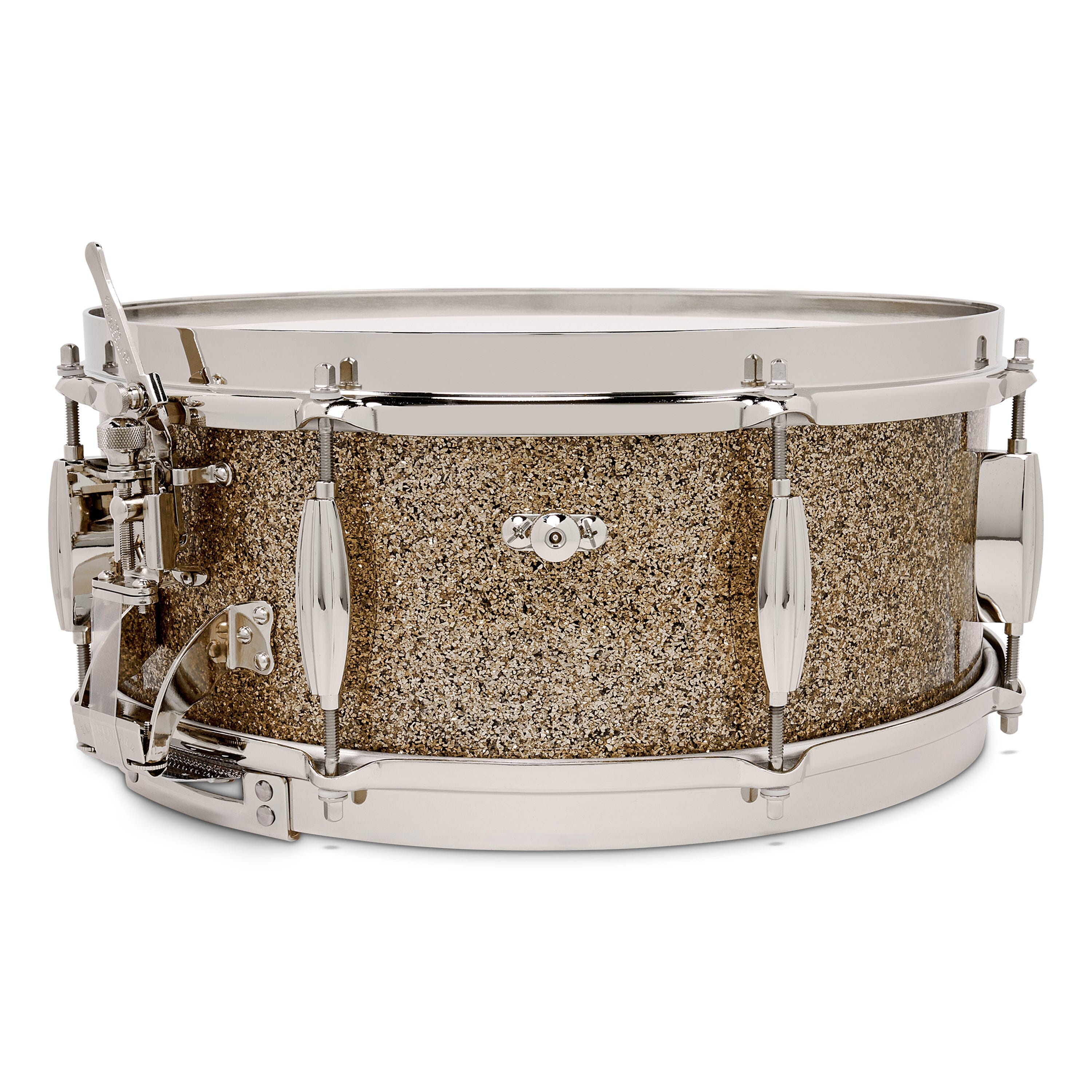Slingerland Radio King 5.5x14 Solid Maple Snare, Gold Glass (SLFP5514SMK088) NEW SNARE DRUMS Slingerland 