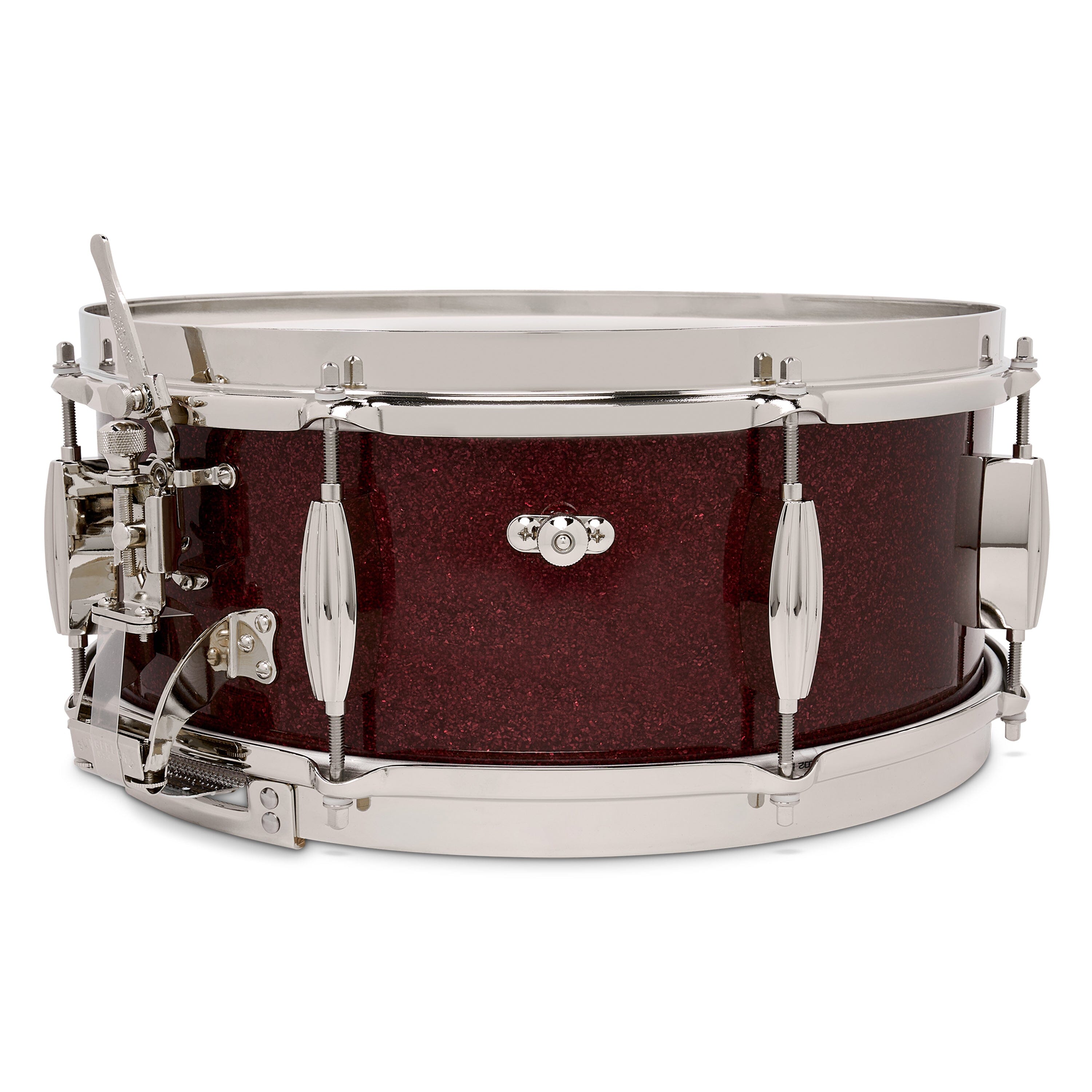 Slingerland Radio King 5.5x14 Solid Maple Snare, Maroon Glass (SLFP5514SMK665) NEW SNARE DRUMS Slingerland 