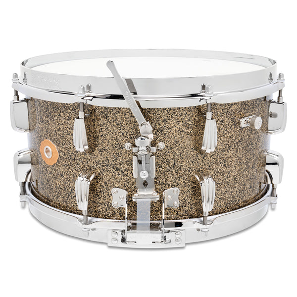 Slingerland Radio King 7x14 Solid Maple Snare, Gold Glass (SLFP0714SMK088) NEW SNARE DRUMS Slingerland 