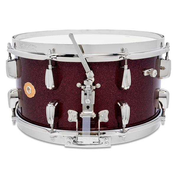 Slingerland Radio King 7x14 Solid Maple Snare, Maroon Glass (SLFP0714SMK665) NEW SNARE DRUMS Slingerland 