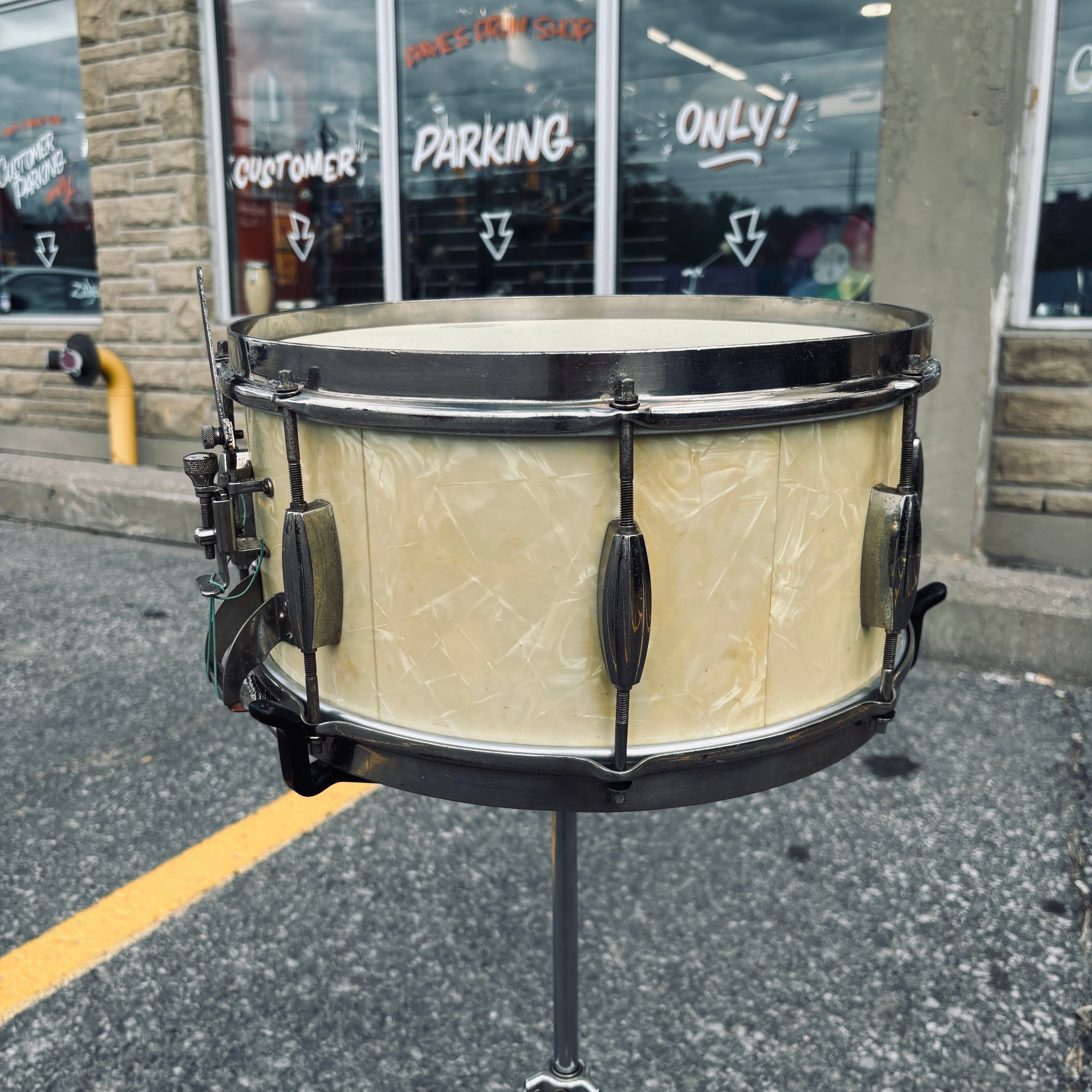 Slingerland Radio King WMP 7x14 Krupa 50s USED SNARE DRUMS Slingerland 