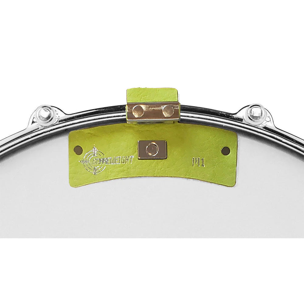 SNAREWEIGHT M1 Wasabi Green Leather Drum Tone Control Dampener (011-M1BWGR) NEW DRUM ACCESSORIES Snareweight 