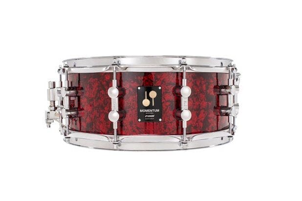 Sonor 14 x 5.75" MOMENTUM Snare Drum, Beech, Red Pearl (MTB-14575-SDW-REP) NEW SNARE DRUMS Sonor 
