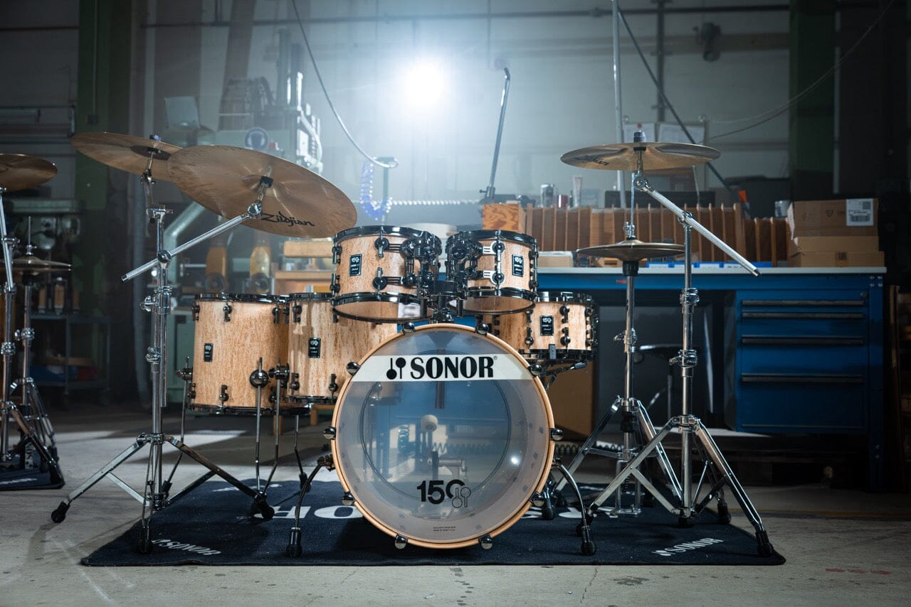 Sonor 150th Anniversary Sonorlite Heritage 6-piece Shell Pack - Scandinavian Birch (LIT-150-WMSBI) #20 of 50 NEW DRUM KIT Sonor 