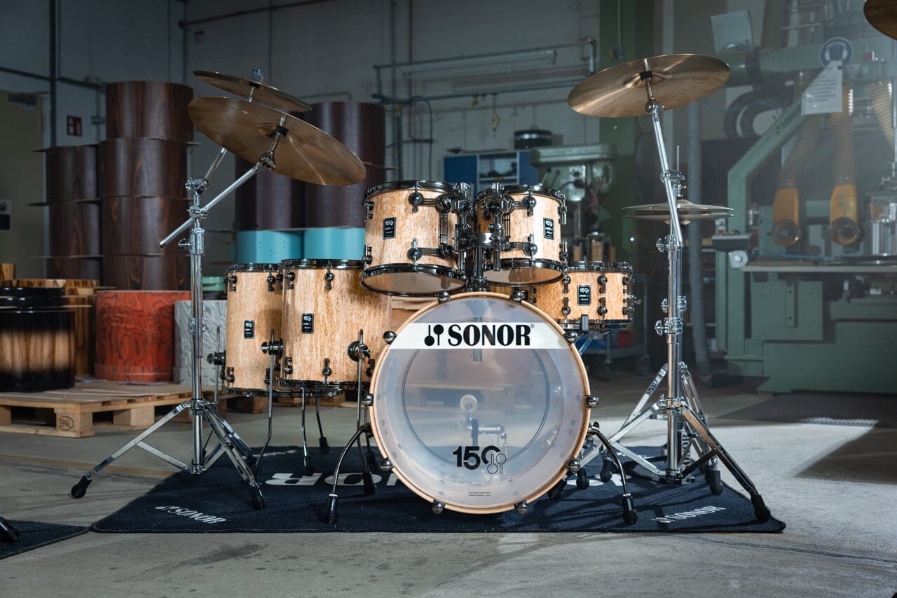 Sonor 150th Anniversary Sonorlite Heritage 6-piece Shell Pack - Scandinavian Birch (LIT-150-WMSBI) #20 of 50 NEW DRUM KIT Sonor 