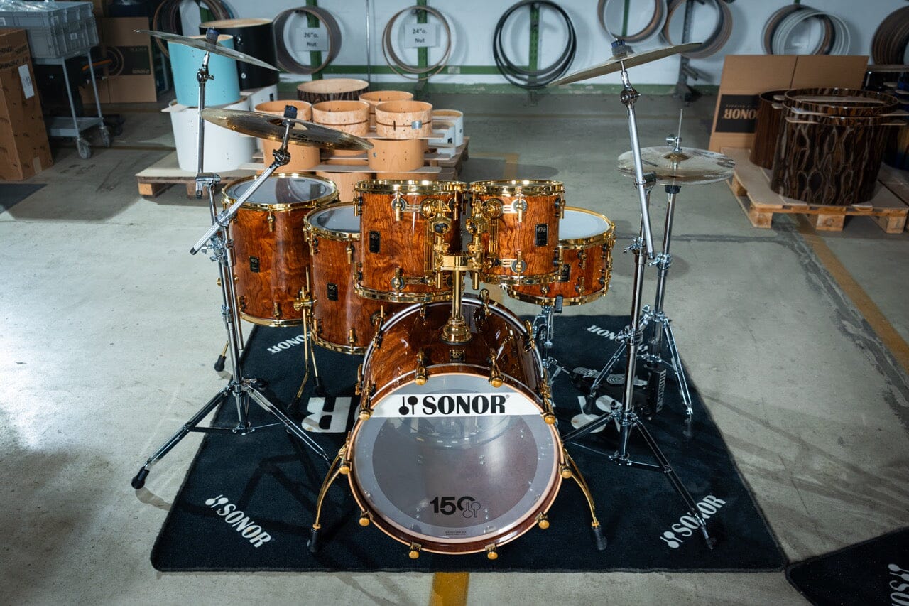 Sonor 150th Signature Set, 6pc (SIG-150-WMGEB) #19 of 50 Sets NEW DRUM KIT Sonor 