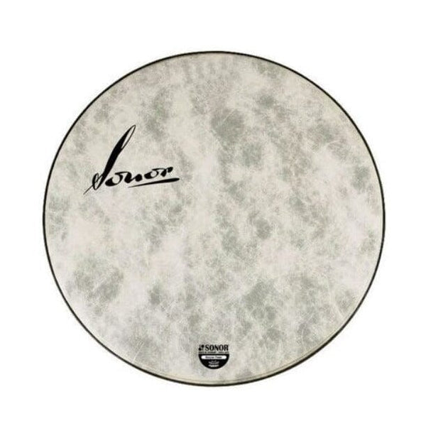 Sonor 20" Natural Single Ply Drum Head For Bass Drum w/ Logo (NP20B-L) DRUM SKINS Remo 