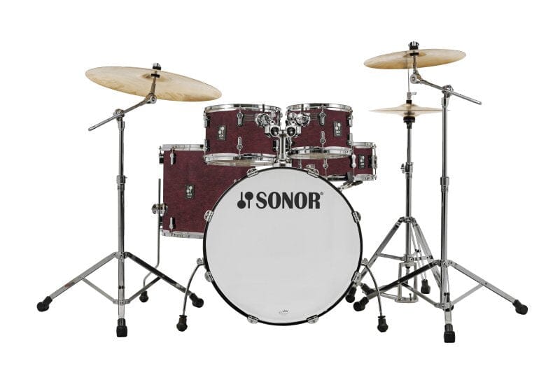 SONOR AQ1 Studio Special Edition – Transparent Cherry Red NEW DRUM KIT Sonor 