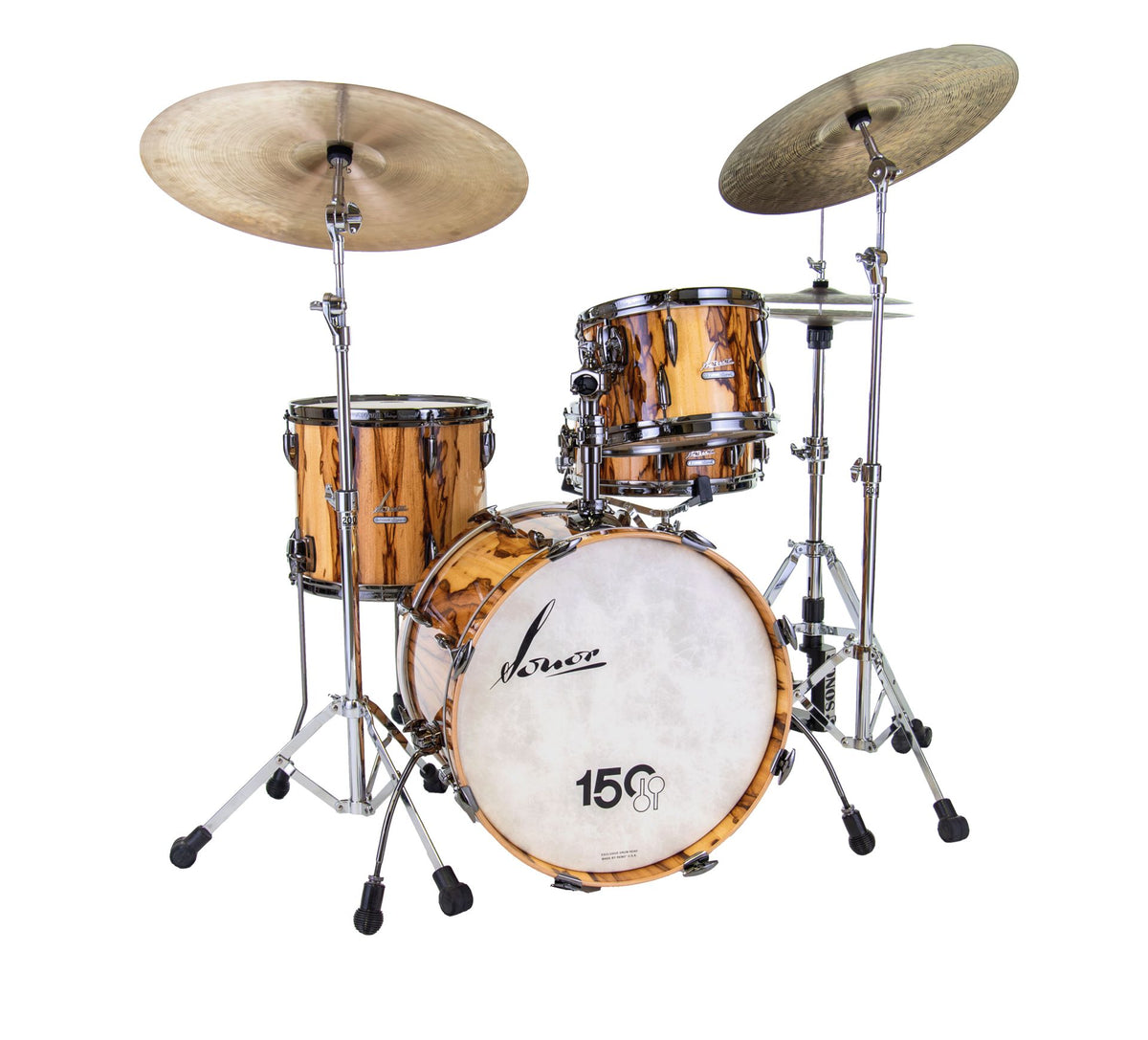 Sonor Craftsmen's Collection Vintage Shell Set, African Marble (CC-VT420WMSDW-AFM) NEW DRUM KIT Sonor 