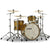 Sonor SQ1 3-Piece Drum Shell Set, Satin Gold Metallic (SQ1-320SET-NM-MH-SGM) NEW DRUM KIT Sonor 