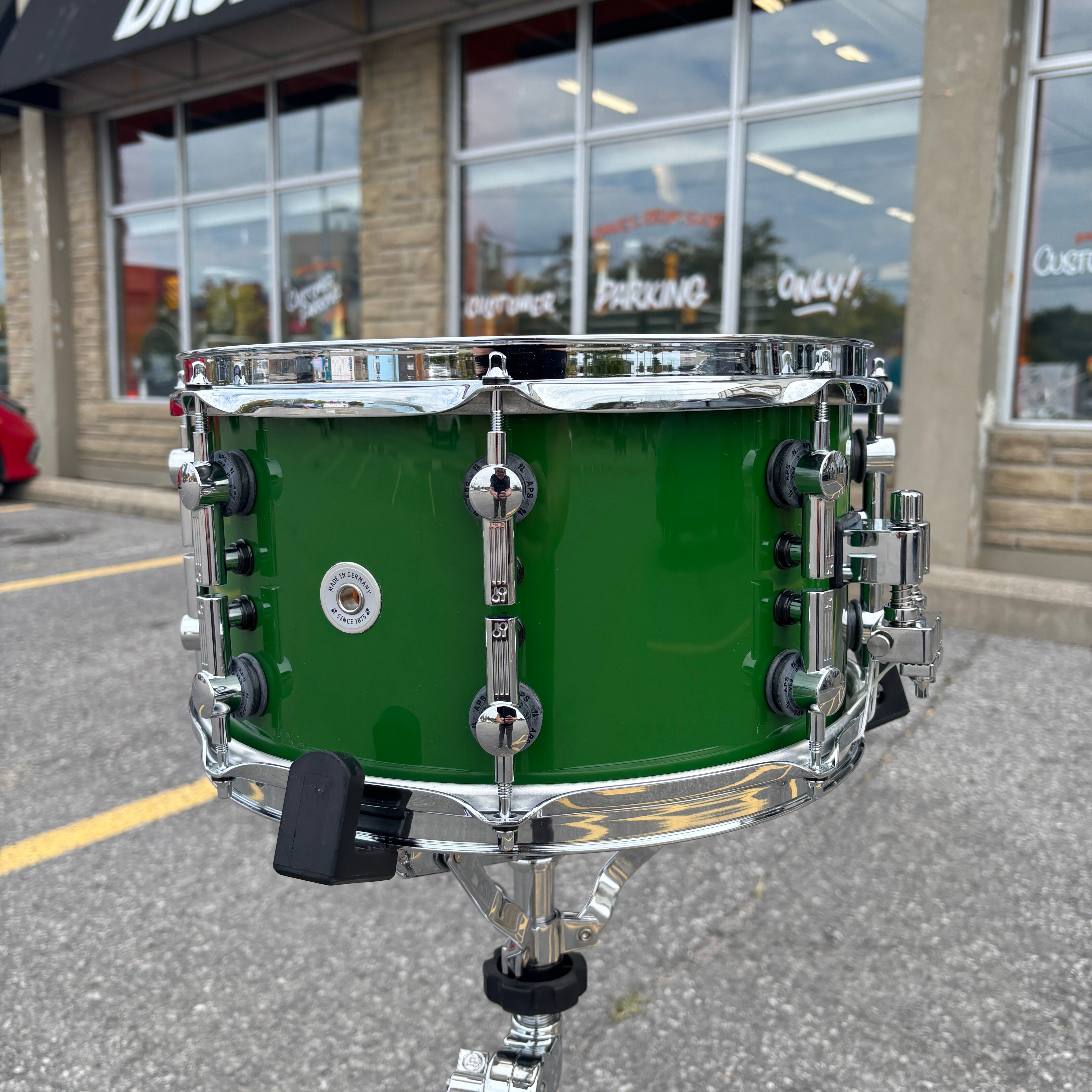 Sonor SQ2 13 x 7 Leaf Green CONSIGNMENT DRUM KIT Sonor 