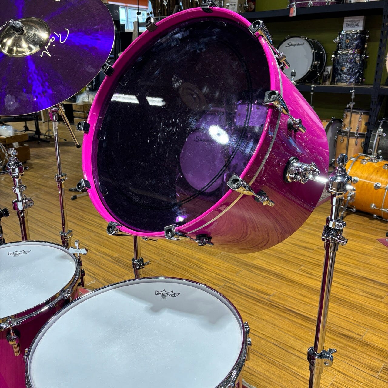 Sonor SQ2 Custom Kit Traffic Purple CONSIGNMENT DRUM KIT Sonor 