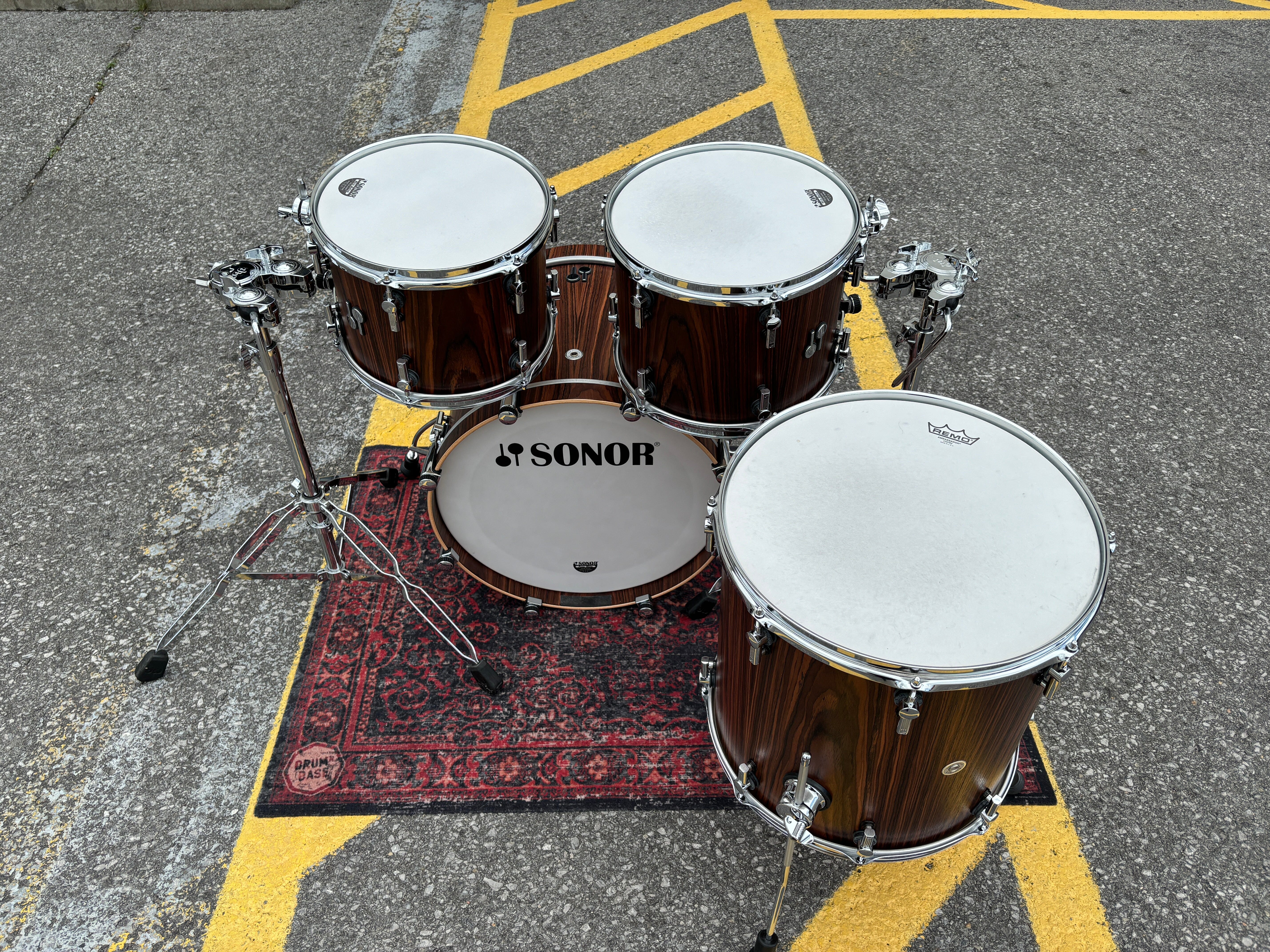 Sonor SQ2 Vintage Beech Rosewood 12/13/16/20 CONSIGNMENT OTHER Sonor 