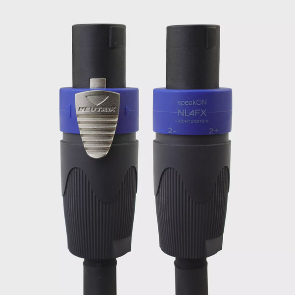 Yorkville DLX Series SP4 to SP4 14G Speaker Cable, 5' (SP4-5SS)