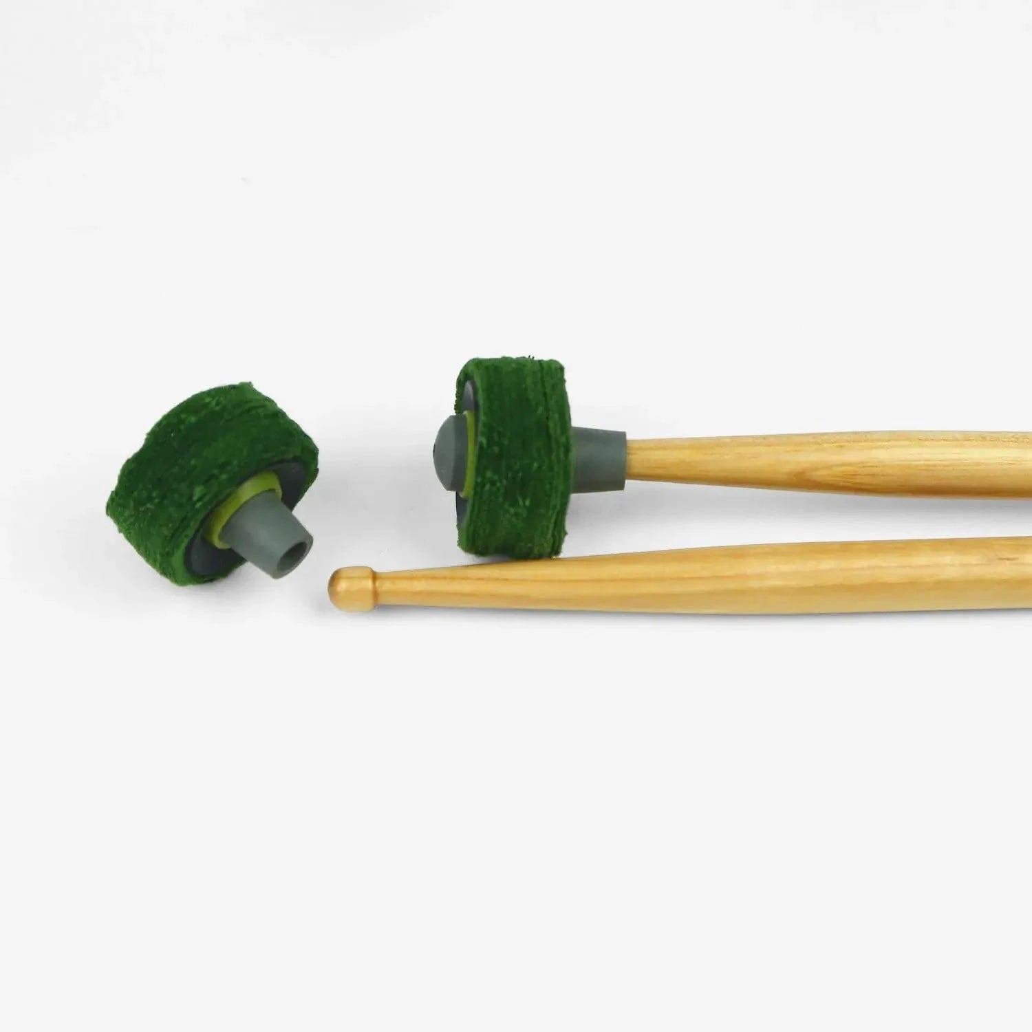 Tackle by Dragonfly Stacked Flannel Soft Stick Toppers, Pair (TBDFT-S) NEW DRUM ACCESSORIES Tackle by Dragonfly 
