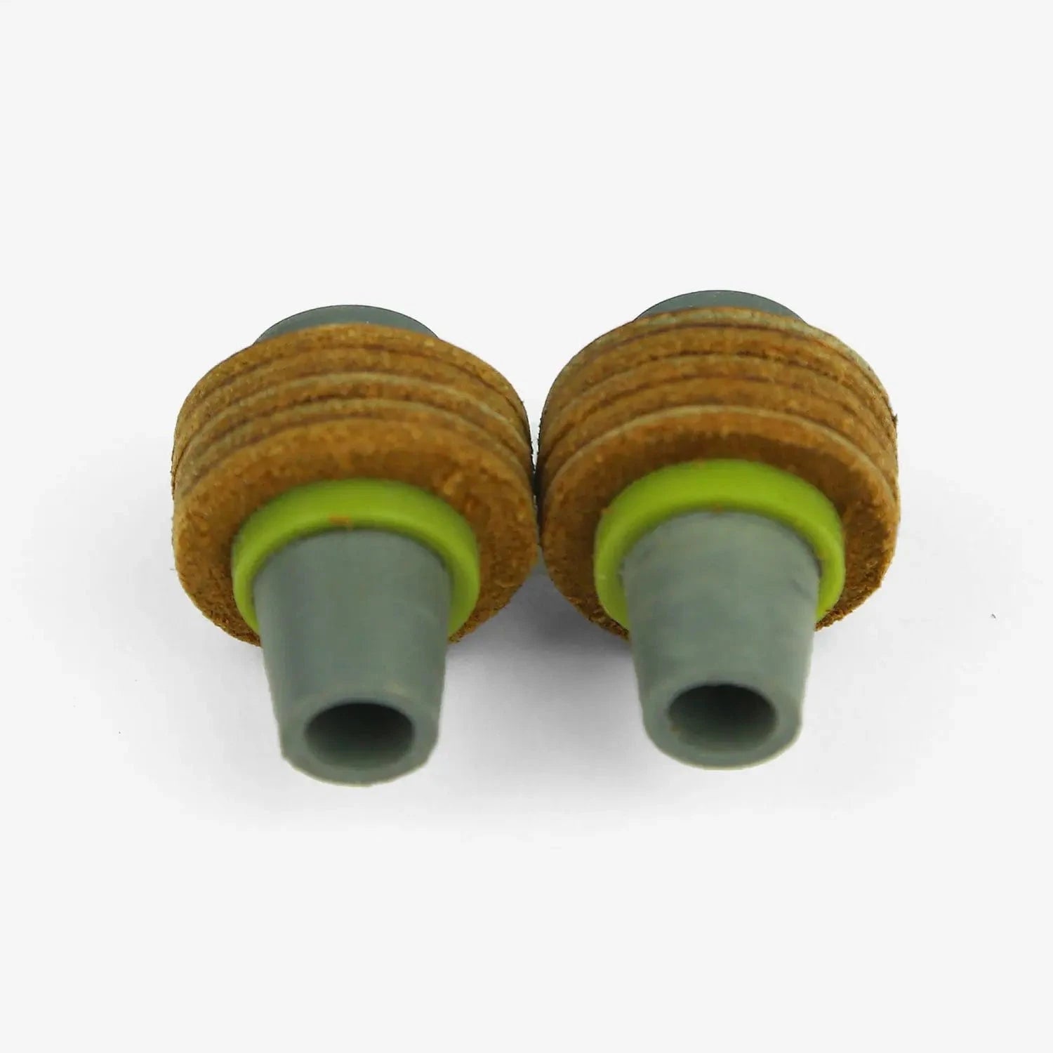 Tackle by Dragonfly Stacked Leather Hard Stick Toppers, Pair (TBDFT-H) NEW DRUM ACCESSORIES Tackle by Dragonfly 
