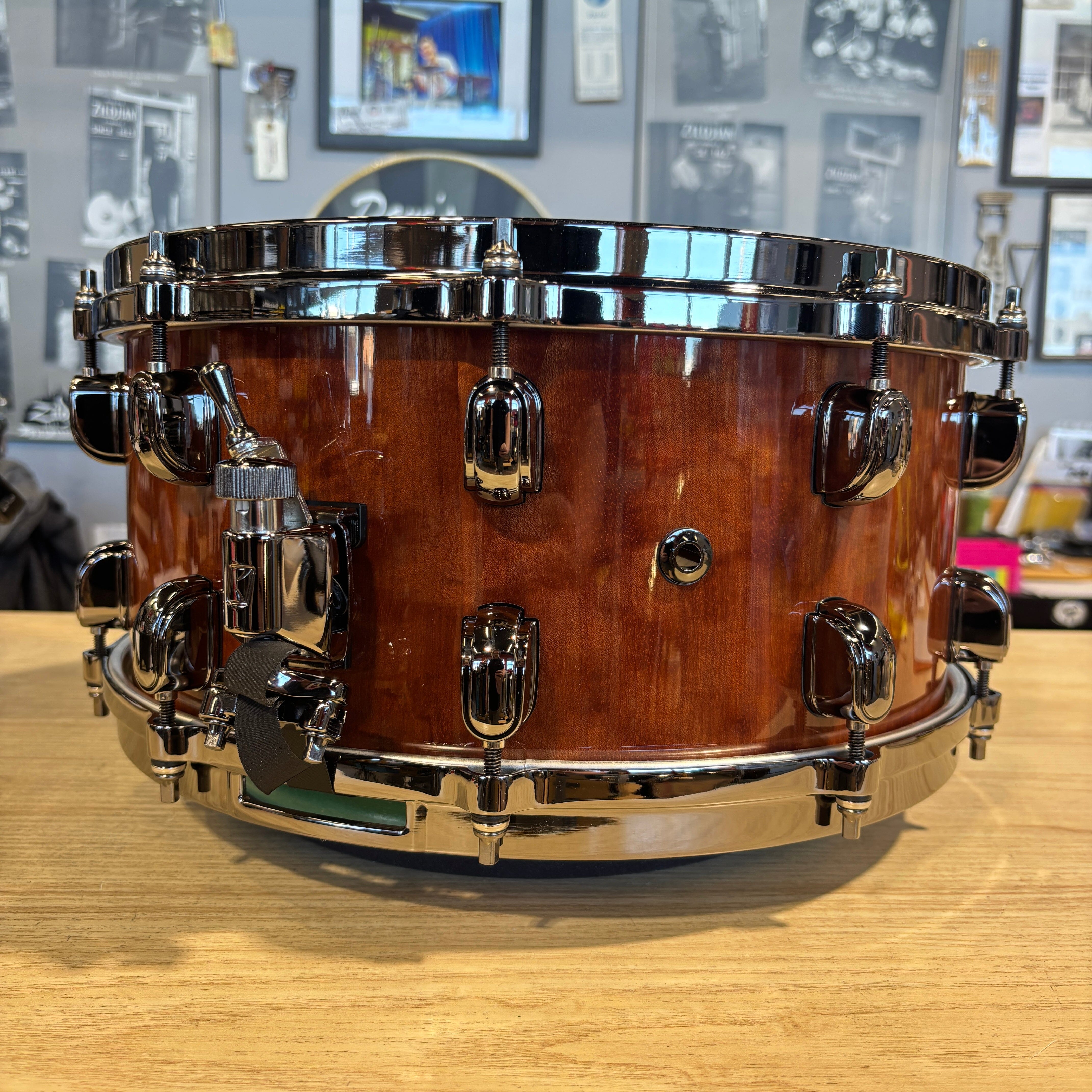 TAMA 14"x 6.5" snare drum with Black Nickel shell hardware NEW SNARE DRUMS Tama 