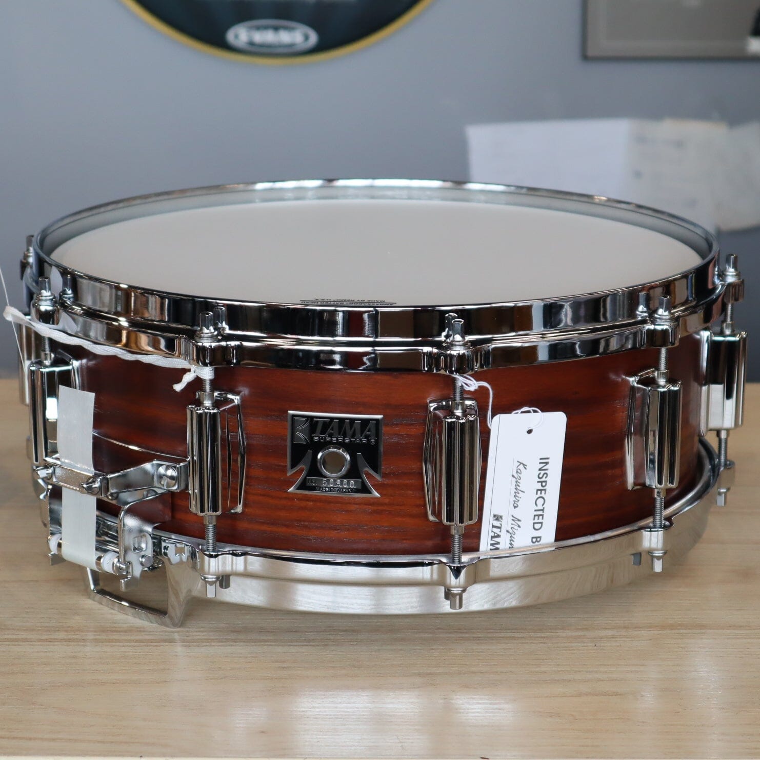 Tama 14x5" 50th Limited Edition Mastercraft Rosewood Reissue Snare Drum (RW255) NEW SNARE DRUMS Tama 