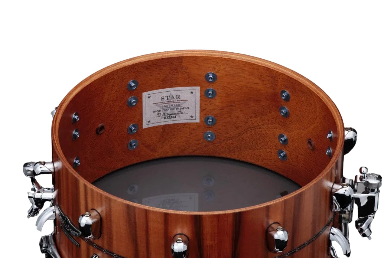 Tama 14x6.5 Star Reserve G-Mahogny Snare Drum (TGHS1465SSNT) from Tama