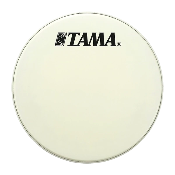 TAMA 22" White Coated Head w/TAMA Logo (CT22BMSV) DRUM SKINS Tama 