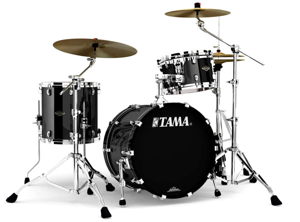 Tama 3 piece Walnut/Birch Shell Pack, Piano Black (WBS30RSPBK) NEW DRUM KIT Tama 