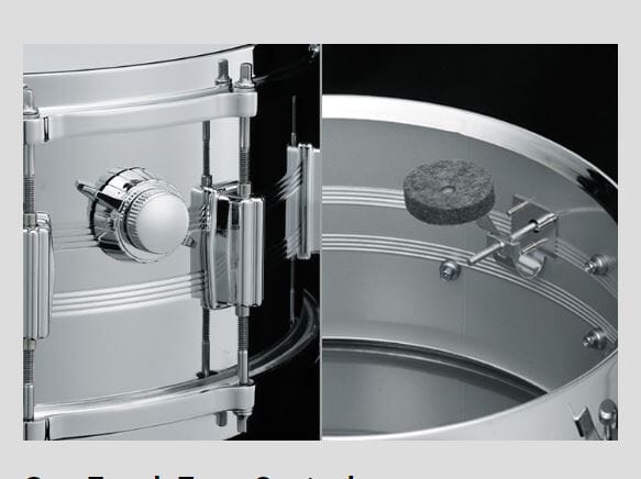 Tama 50th Limited Mastercraft Steel Reissue Snare Drum, 14"x6.5" (8056) NEW SNARE DRUMS Tama 