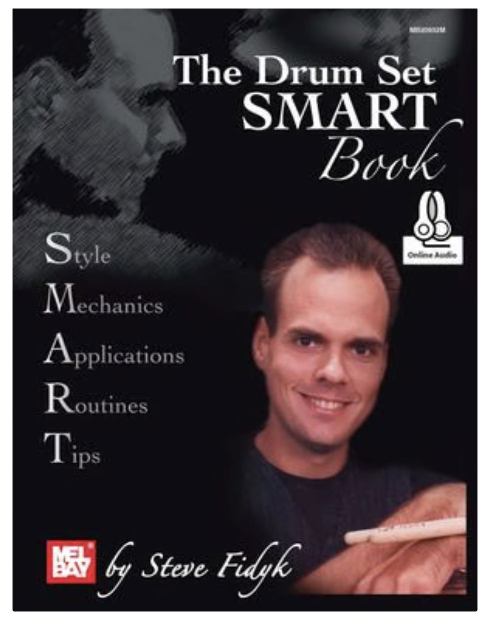 The Drum Set Smart Book, by Steve Fidyk (Used) BOOKS VIDEOS DVD MAGAZINE Mel Bay 