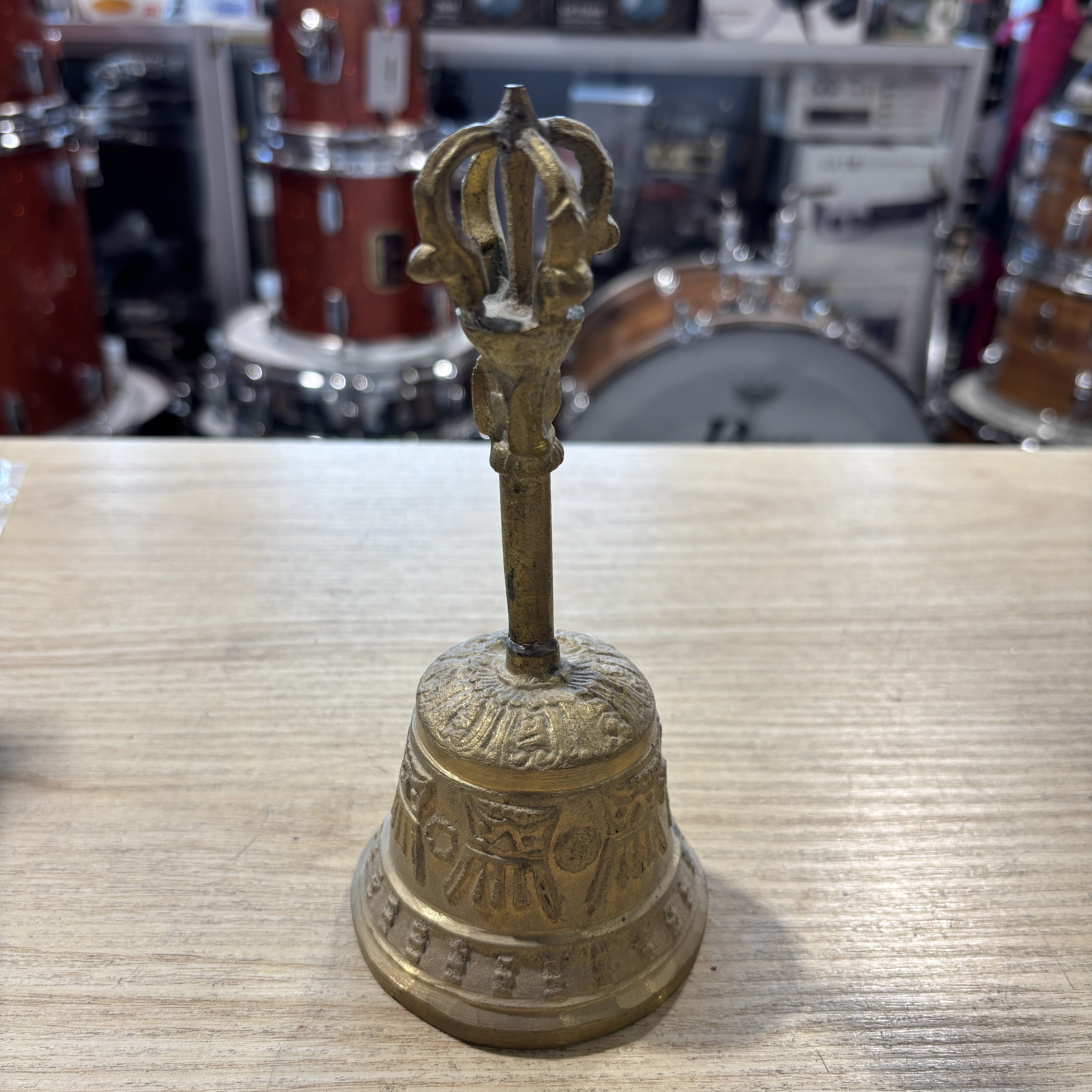 Tibetan Brass Ghanta Ritual Bell CONSIGNMENT PERCUSSION Not specified 