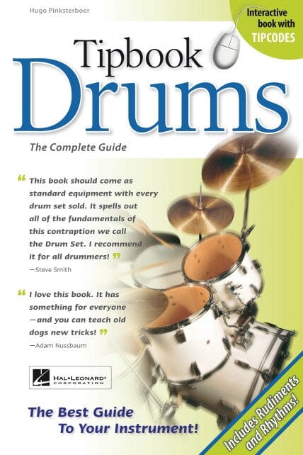 Tipbook Drums: the complete guide, by Hugo Pinksterboer (Softcover) BOOKS VIDEOS DVD MAGAZINE Hal Leonard 