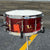 Unix Snares 6.5 x 14 Red Lacquer Solid Shell Steam Bent CONSIGNMENT DRUM KIT Unix 