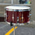 Unix Snares 8 x 14 Red Lacquer Solid Shell Steam Bent CONSIGNMENT DRUM KIT Unix 