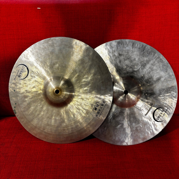 Used Dream Bliss 14" Mixed Hi-Hats (Crash Top / Hi-Hat Bottom) USED CYMBALS OTHER Dream 