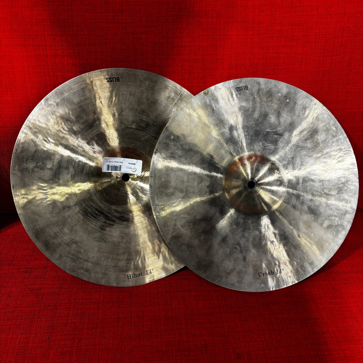 Used Dream Bliss 14" Mixed Hi-Hats (Crash Top / Hi-Hat Bottom) USED CYMBALS OTHER Dream 