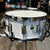Used Rogers Dyna-Sonic 6.5 x 14 Snare Drum White Marine Pearl USED SNARE DRUMS Rogers USA 