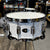 Used Rogers Dyna-Sonic 6.5 x 14 Snare Drum White Marine Pearl USED SNARE DRUMS Rogers USA 