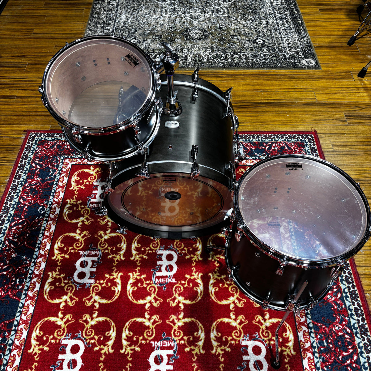 Used Yamaha PHX Phoenix 20/12/14 Matte Black Excellent Condition USED DRUM KIT Yamaha 