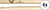 Vater 5B American Hickory Drum Sticks, Wood Tip, 4-Pack (VSP5BW) DRUM STICKS vater 