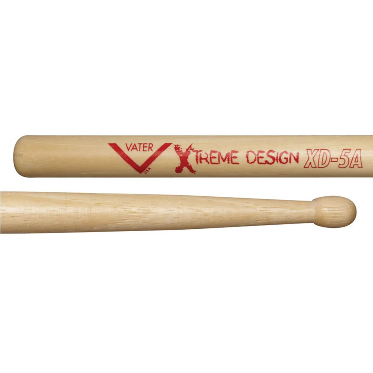 Vater XD-5A Drum Sticks, Wood Tip (VXD5AW) DRUM STICKS vater 