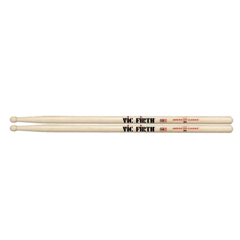 Vic Firth 3A American Classic Drum Sticks, Wood Tip DRUM STICKS Vic Firth 