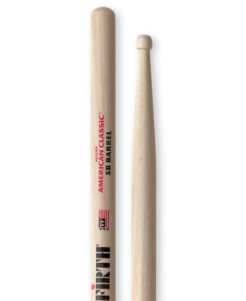 Vic Firth American Classic 5B Barrel Tip (5BBRL) DRUM STICKS VICFIRTH 