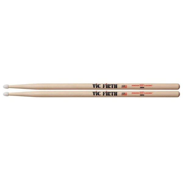 Vic Firth American Classic 5B Nylon Tip (5BN) DRUM STICKS Vic Firth 